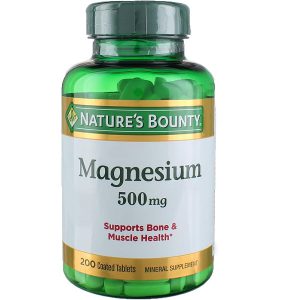 اکسید منیزیم نیچرز بونتی 500 میلی گرم 200 عدد