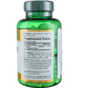 اکسید منیزیم نیچرز بونتی 500 میلی گرم 200 عدد