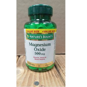 اکسید منیزیم نیچرز بونتی 500 میلی گرم 200 عدد