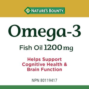 امگا 3 نیچرز بونتی 1200 میلی گرم 200 عدد Nature's Bounty Omega-3
