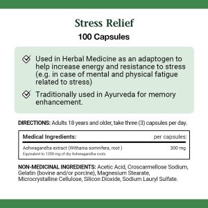 کاهش دهنده استرس آشواگاندا 100 عدد Nature's Bounty Stress Relief Ashwagandha