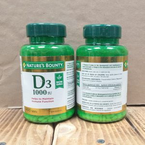 ویتامین D3 نیچرز بونتی 400 عدد 1000 واحد Nature's Bounty Vitamin D3