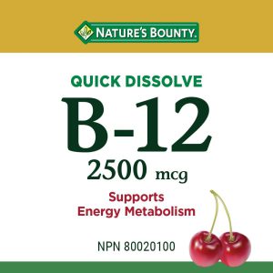 ویتامین B12 نیچرز بونتی 2500 میکروگرم 120 عدد Nature's Bounty Vitamin B12