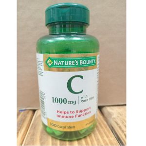 ویتامین ث نچرز بونتی 1000 میلی گرم 100 عدد Nature's Bounty Vitamin C