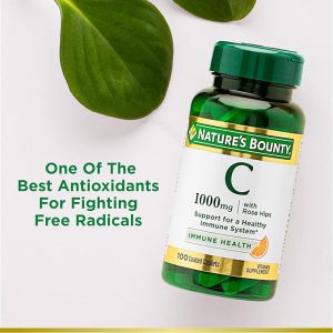 ویتامین ث نچرز بونتی 1000 میلی گرم 100 عدد Nature's Bounty Vitamin C