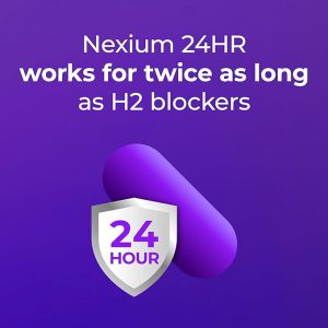کپسول تسکین دهنده سوزش معده نکسیوم Nexium 24HR