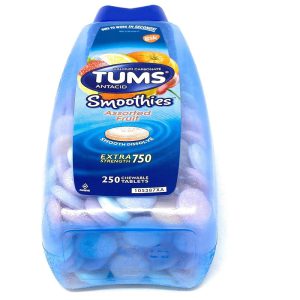 تسکین دهنده سوزش سردل و کاهش اسید معده TUMS Extra Strength Smoothies