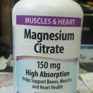 منیزیم سیترات وبر نچرالز 150 میلی گرم 300 عدد Webber Naturals Magnesium Citrates