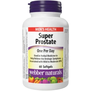 سوپر پروستات وبر نچرالز 60 عدد  Webber Naturals Super Prostate
