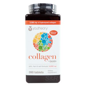 قرص کلاژن یوتئوری 390 عدد Youtheory Collagen