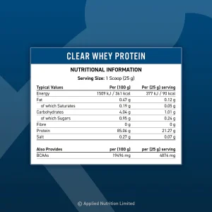 پروتئین وی اپلاید کلیر وی Applied Clear Whey Protein