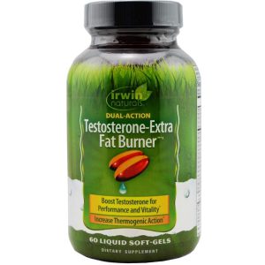 چربی سوز و تست بوستر اروین نچرالز Irwin Naturals Testosterone-Extra Fat Burner