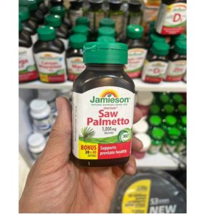 عصاره نخل اره جمیسون 1000 میلی گرم 30+30 عدد Jamieson Prostease Saw Palmetto