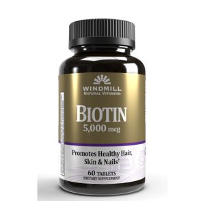 بیوتین ویندمیل 5000 میکروگرم Windmill Biotin