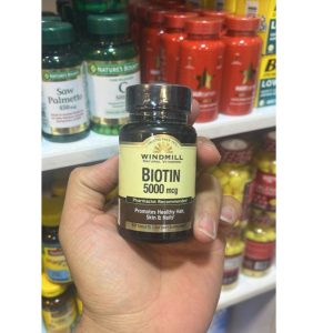 بیوتین ویندمیل 5000 میکروگرم Windmill Biotin