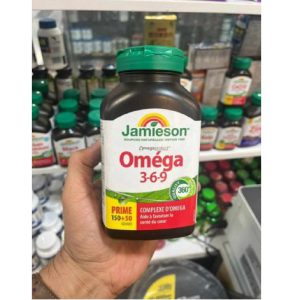 امگا 3 6 9 جمیسون 1200 میلی گرم 150+50 عدد Jamieson Omega 3-6-9
