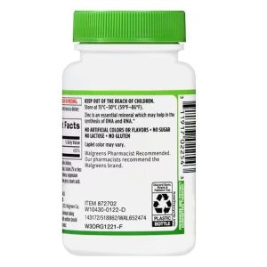 زینک والگرینز Walgreens Zinc