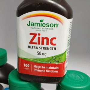 زینک جمیسون 50 میلی گرم 90 و 100 عدد Jamieson Zinc
