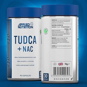 پاک کننده کبد اپلاید تودکا ناک Applied Nutrition TUDCA + NAC