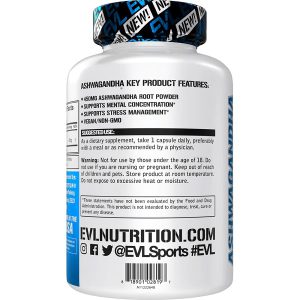 آشواگاندا ای وی ال EVL Nutrition Ashwagandha