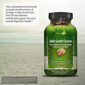 پاک کننده گوارش و کبد اروین نچرالز Irwin Naturals Daily Gentle Cleanse