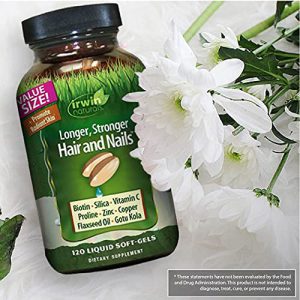 تقویت کننده ناخن و مو اروین نچرالز 120 عدد Irwin Naturals
