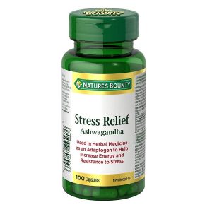 مکمل کاهش دهنده استرس آشواگاندا نیچرز بونتی 100 کپسول