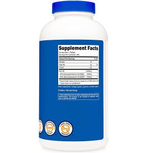 روغن ماهی نوتری کاست 1000 میلی گرم 240 عدد Nutricost Fish Oil