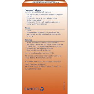 کپسول مولتی ویتامین و مینرال فارماتون 30 عدد Pharmaton Advance