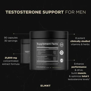 تست بوستر المنت ELMNT Testosterone Booster