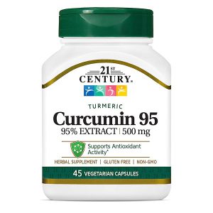 عصاره کورکومین 95 سنتری 500 میلی گرم 45 عدد 21st Century Curcumin 95