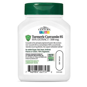 عصاره کورکومین 95 سنتری 500 میلی گرم 45 عدد 21st Century Curcumin 95