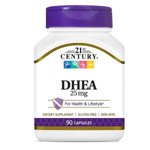 کپسول دهیدرواپی آندروسترون سنتری 25 میلی گرم 90 عدد 21st Century DHEA