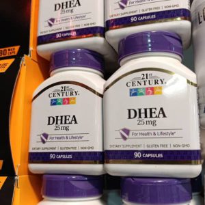 کپسول دهیدرواپی آندروسترون سنتری 25 میلی گرم 90 عدد 21st Century DHEA