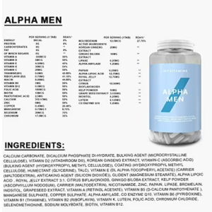 مولتی ویتامین مای پروتئین آلفا من حاوی مواد معدنی