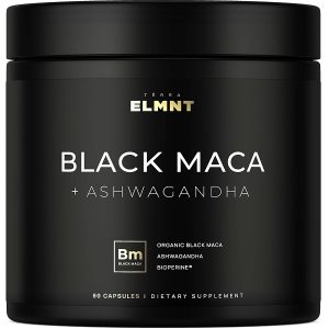 بلک ماکا المنت ELMNT Black Maca حاوی آشواگاندا