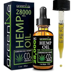 قطره روغن همپ گرین‌آیو بدون طعم GreenIVe Hemp Drops