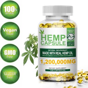 کپسول روغن همپ ام اینچ M Inch Hemp Oil Capsules
