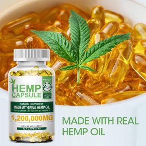 کپسول روغن همپ ام اینچ M Inch Hemp Oil Capsules
