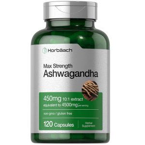 آشواگاندا هورباخ 450 میلی گرم 120 عدد Horbaach Ashwagandha