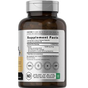 تریبولوس تتریس هورباخ 1500 میلی گرم 180 عدد برای تقویت جنسی مردان