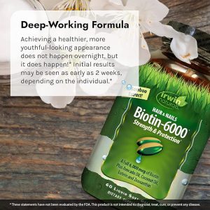 بیوتین 6000 اروین نچرالز Irwin Naturals Biotin-6000