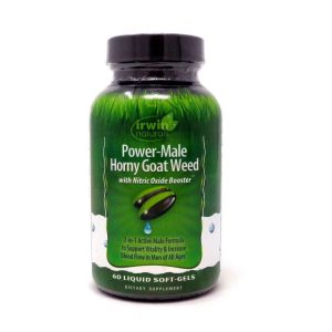 عصاره علف بز شاخ دار اروین نچرالز Irwin Power-Male Horny Goat Weed