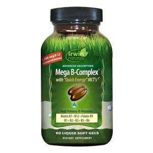 مگا ب کمپلکس اروین نچرالز IRWIN Mega Vitamin B Complex