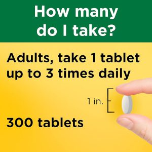 قرص کلسیم منیزیم زینک ویتامین D3 نیچرمید 300 عدد برای سلامت استخوان و دندان