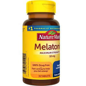 ملاتونین نیچرزمید 10 میلی گرم 70 عدد Nature Made Melatonin