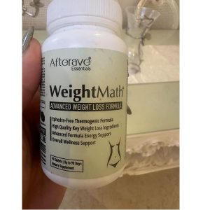 مکمل کاهش دهنده وزن ویت مث افترایو اصل  Afterave Essentials WeightMath