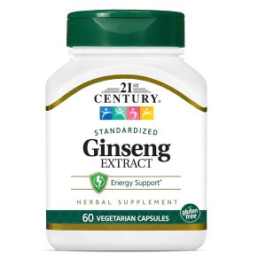 عصاره جینسینگ سنتری 60 عدد 21st Century Ginseng Extract
