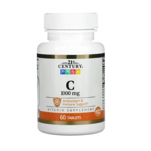 ویتامین سی سنتری 1000 میلی گرم 60 عدد 21st Century Vitamin C