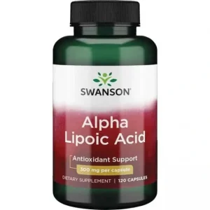 آلفا لیپوئیک اسید سوانسون 300 میل 120 عدد Swanson Alpha Lipoic Acid